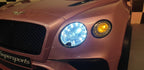 Voiture électrique enfant Bentley Continental métallisé rose – Royal Drive – vue 8