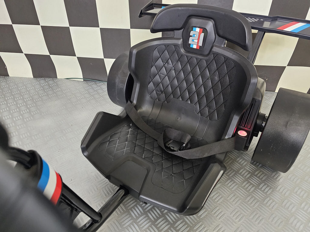 Véhicule électrique enfant trike 24 V noir – Street Rider Pro – vue 6