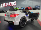 Voiture électrique enfant BMW M5 24 V gris métallisé – Urban Rider Pro – vue 4