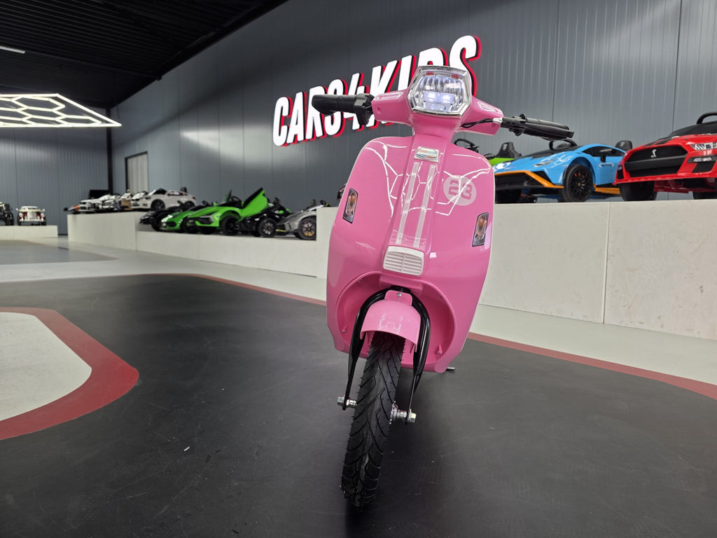 Scooter électrique enfant 24 V rose – Street Rider Pro – vue 2