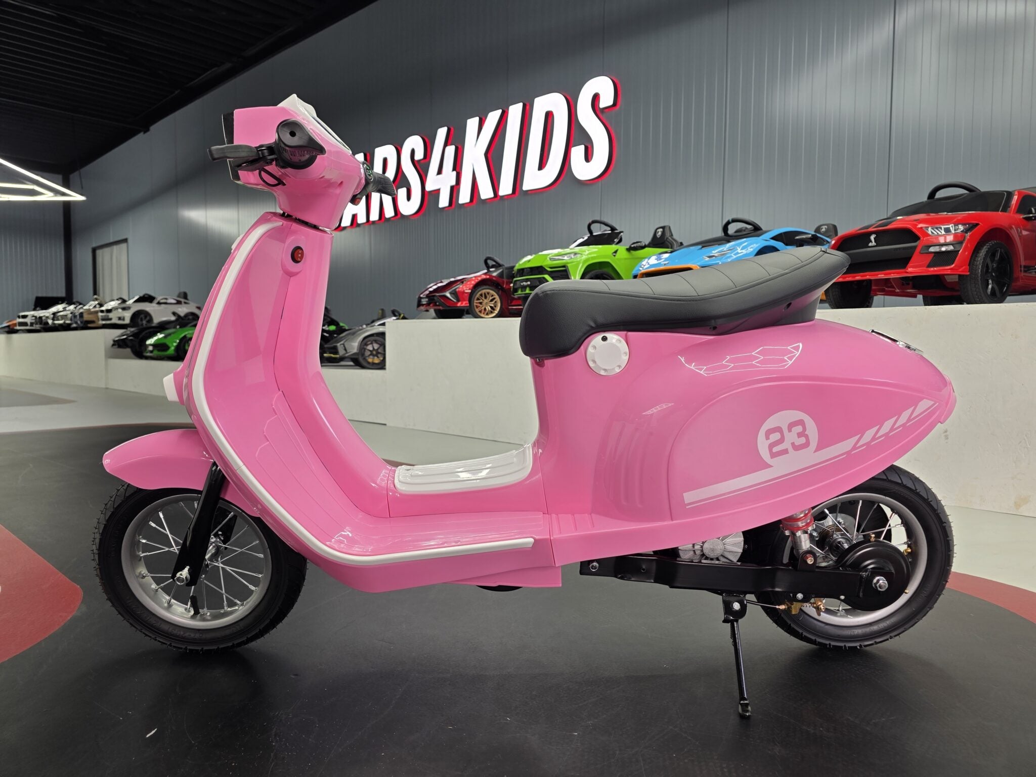 Scooter électrique enfant 24 V rose – Street Rider Pro – vue 3