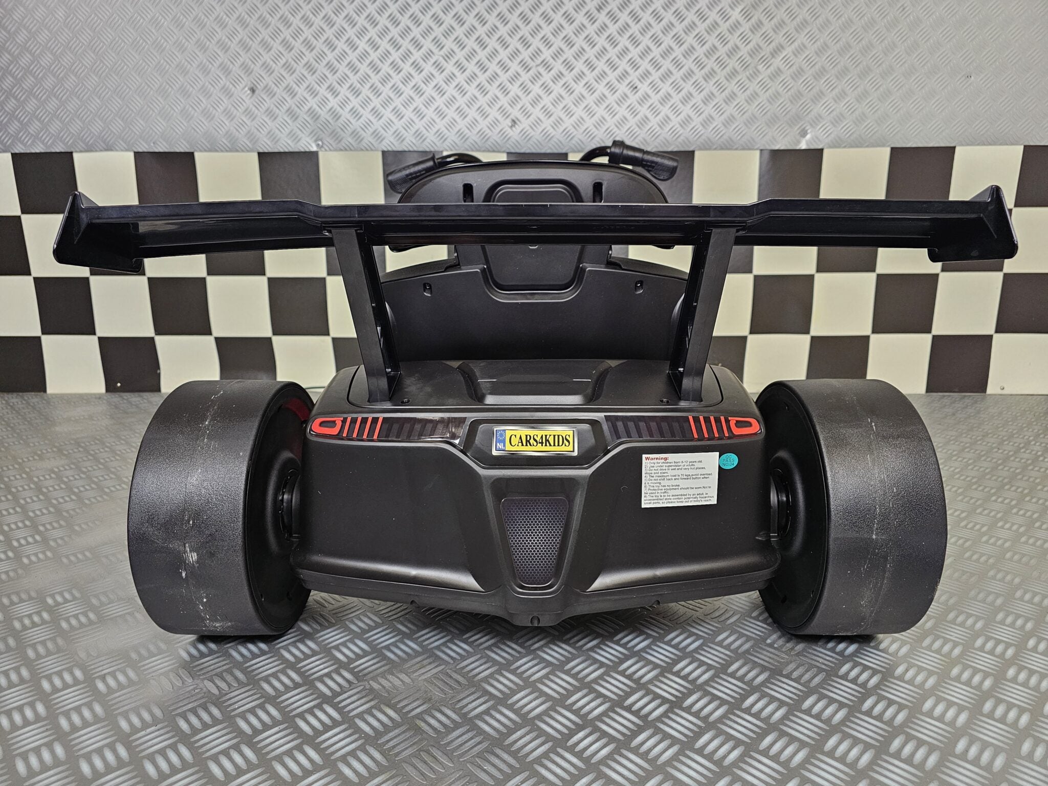 Véhicule électrique enfant trike 24 V noir – Street Rider Pro – vue 5