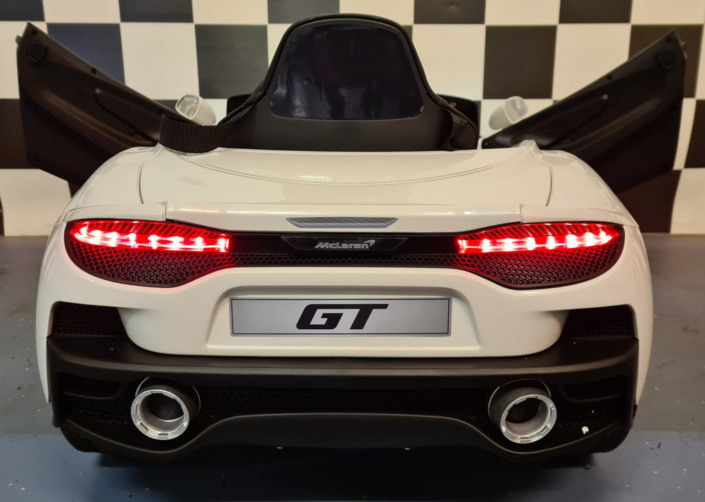 Voiture électrique enfant 12V McLaren 620 GT avec télécommande blanc – Racing Star – vue 6