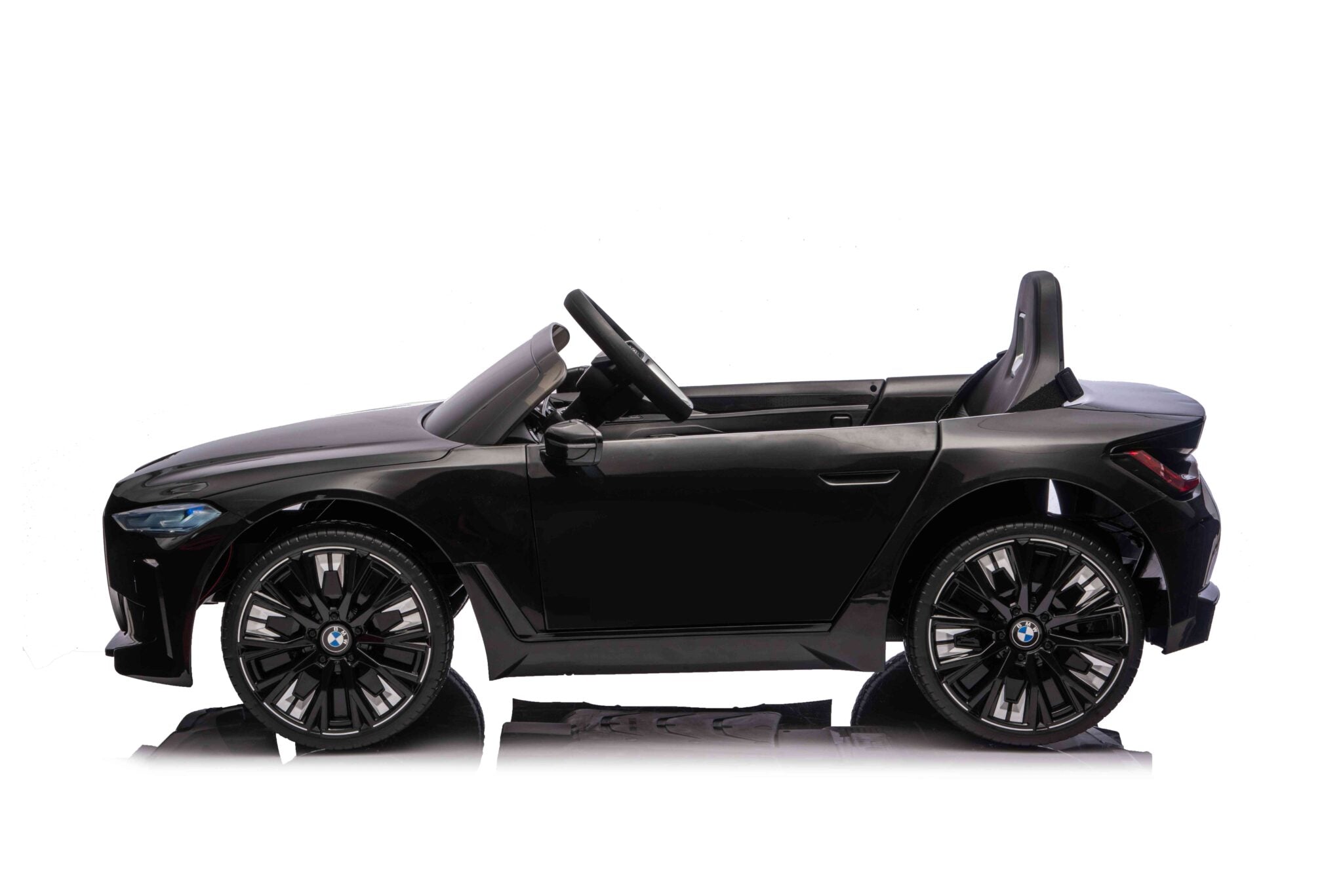 Voiture électrique enfant BMW i4 12 V noir – Urban Rider – vue 3