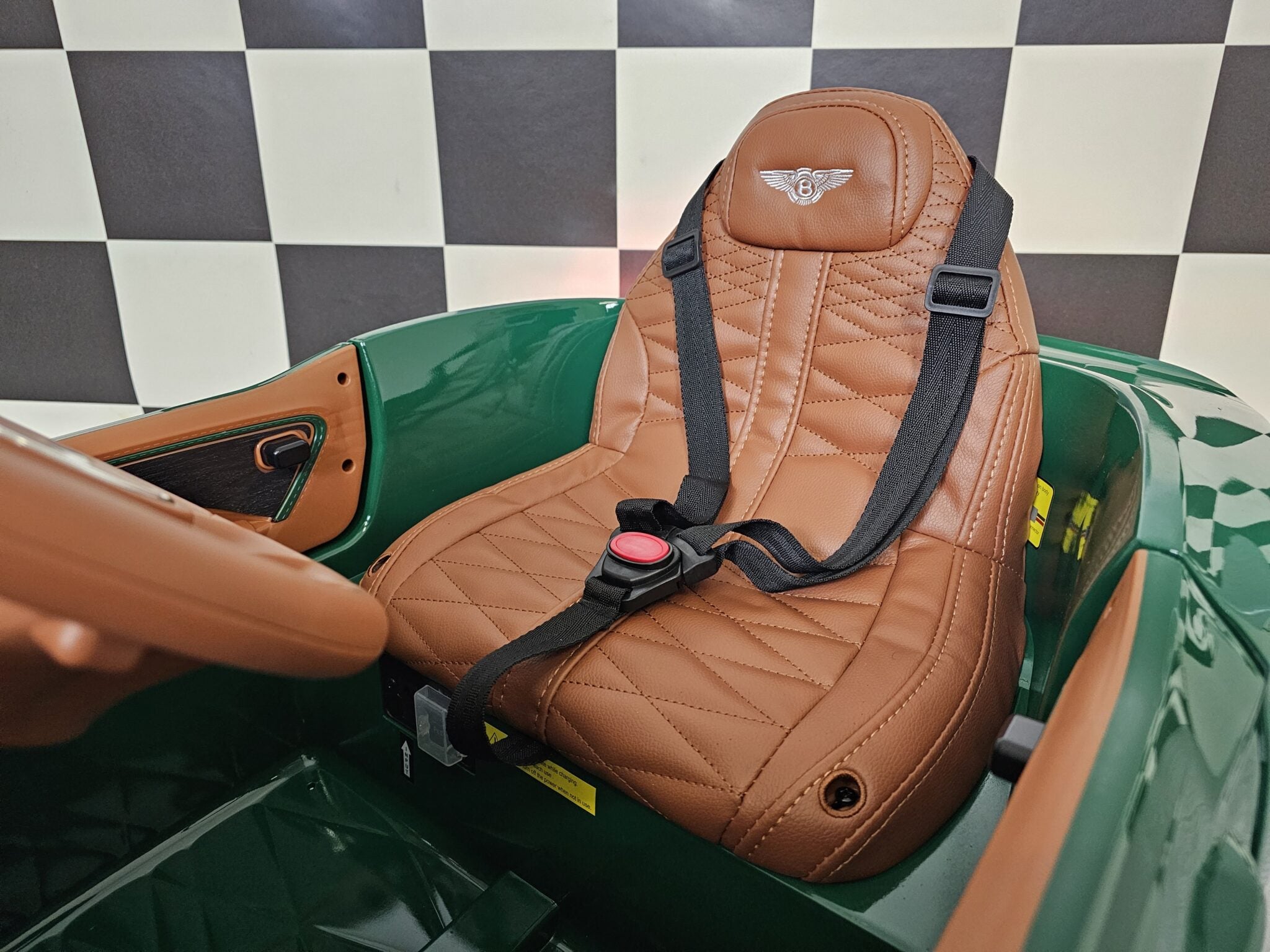 Voiture électrique enfant Bentley Bacalar 12 V métallisé vert – Royal Drive – vue 10