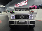 Voiture électrique enfant Mercedes G63 12 V gris métallisé 1 place – Adventure Rider – vue 2