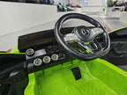 Voiture électrique enfant Mercedes CLA 45 vert – Urban Rider – vue 6