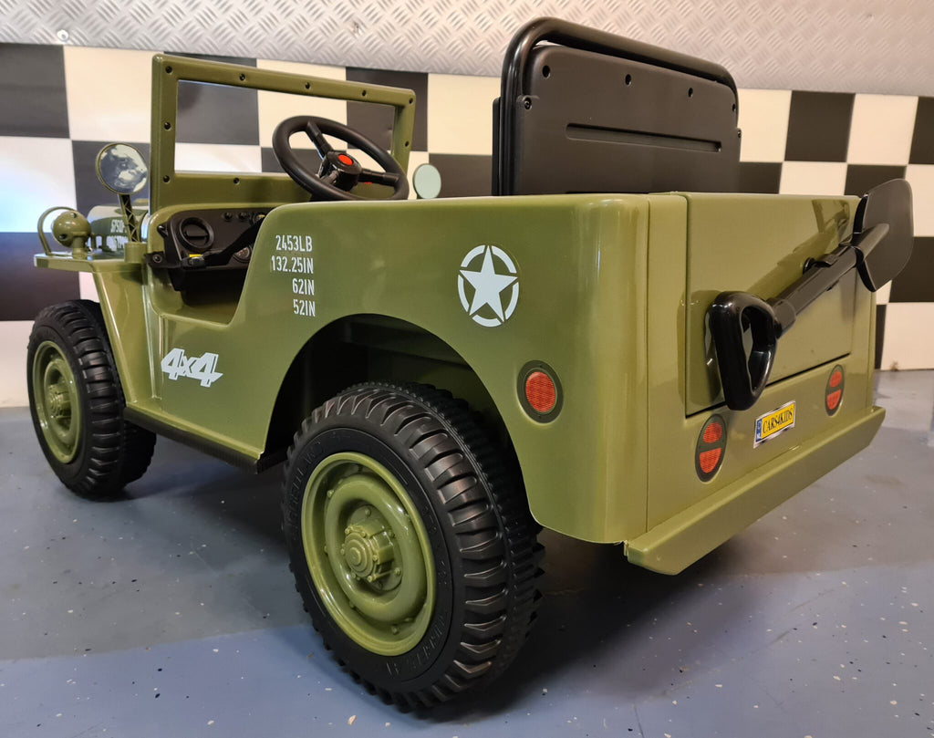 Voiture électrique enfant jeep Willy 12 V avec télécommande 1 place – Adventure Rider – vue 5