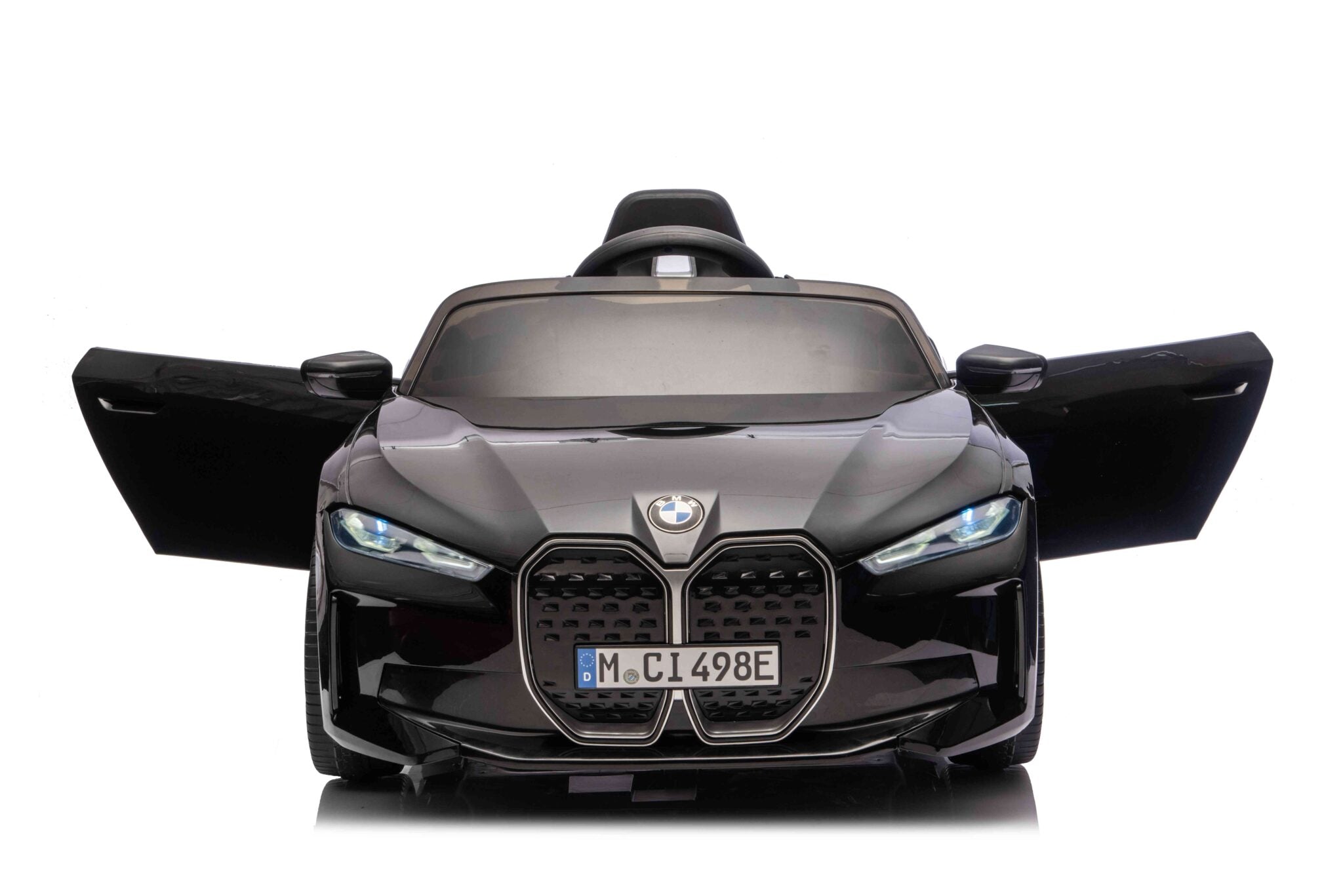 Voiture électrique enfant BMW i4 12 V noir – Urban Rider – vue 2