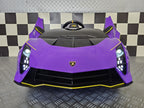 Voiture électrique enfant Lamborghini Auténtica purple 12 V – Racing Star – vue 3