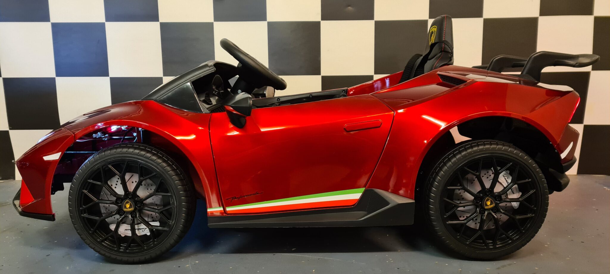 Voiture électrique enfant Lamborghini Huracan 12 V avec télécommande – Racing Star – vue 4