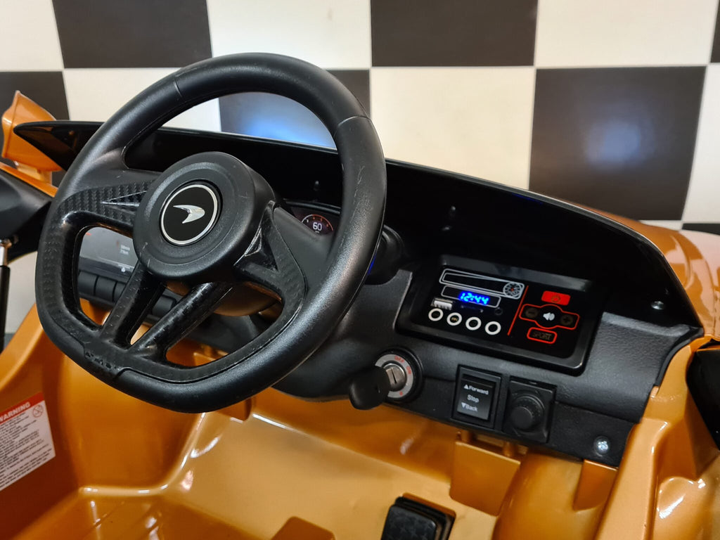 Voiture électrique enfant 12V McLaren 620 GT avec télécommande – Racing Star – vue 9