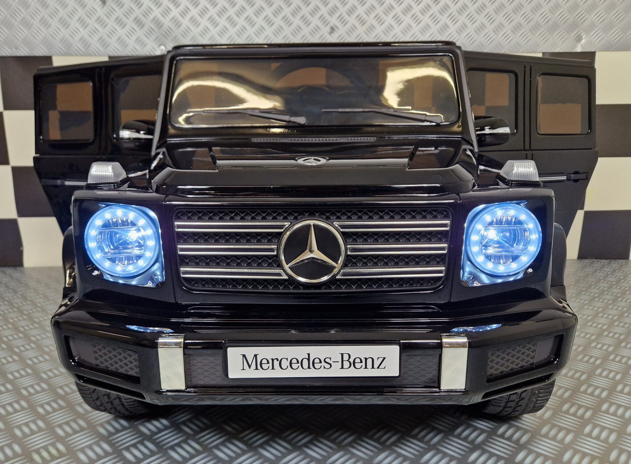 Voiture électrique enfant Mercedes G500 noir métallisé – Urban Rider – vue 3