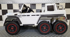 Voiture électrique enfant Mercedes G63 6x6 AMG 1 place blanc – Adventure Rider – vue 4