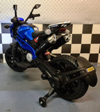 Moto électrique enfant Grom Superbike 12 V bleu métallisé – Street Rider – vue 5