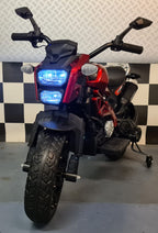 Moto électrique enfant motor Grom Superbike 12 V rouge métallisé – Street Rider