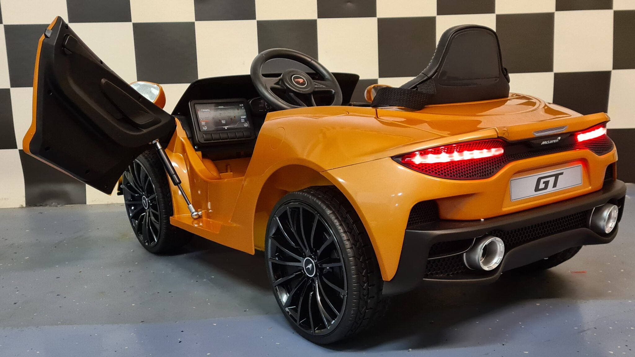 Voiture électrique enfant 12V McLaren 620 GT avec télécommande – Racing Star – vue 5