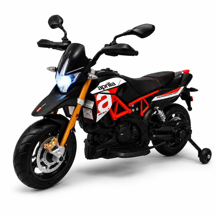 Moto électrique enfant Aprilia Dorsoduro – Street Rider
