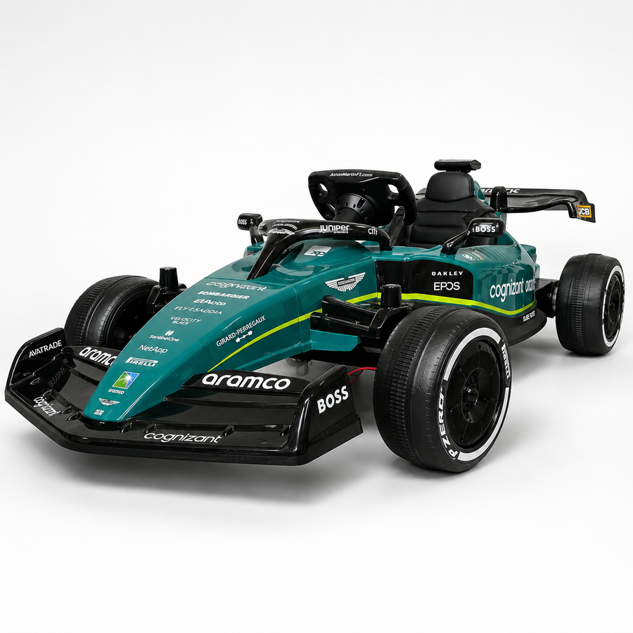Voiture électrique enfant Aston Martin Formula 1 24 V – Racing Star Pro