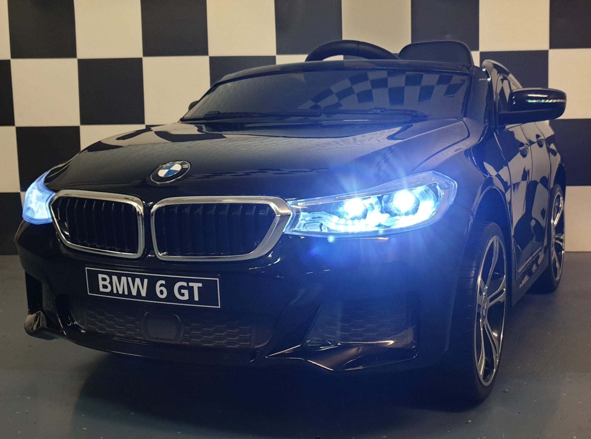 Voiture électrique enfant BMW GT 12V métallisé noir – Urban Rider