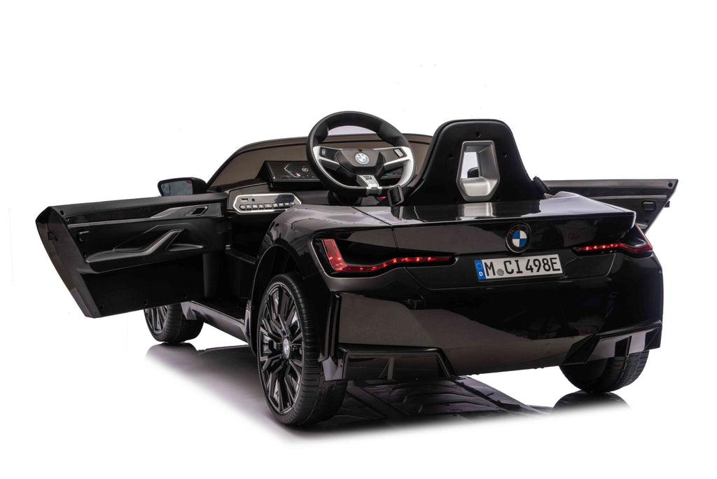 Voiture électrique enfant BMW i4 12 V noir – Urban Rider – vue 4