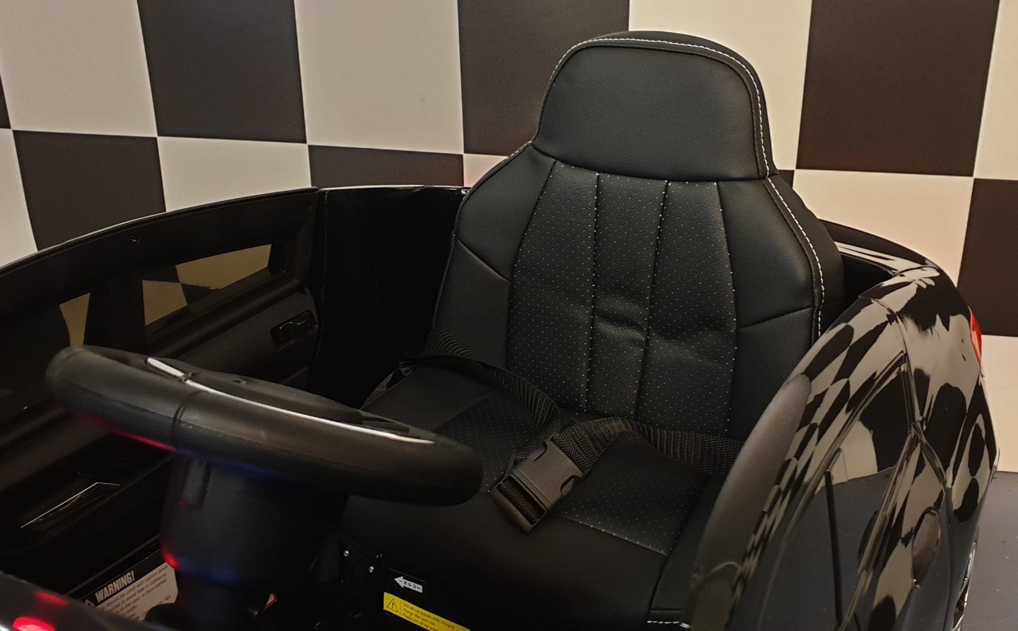 Voiture électrique enfant BMW GT 12V métallisé noir – Urban Rider – vue 8
