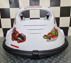 Voiture tamponneuse électrique enfant Bumper Angry Birds 6 V blanc – Urban Rider – vue 5