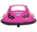 Voiture tamponneuse électrique enfant Bumper Angry Birds 6 V rose – Urban Rider – vue 2