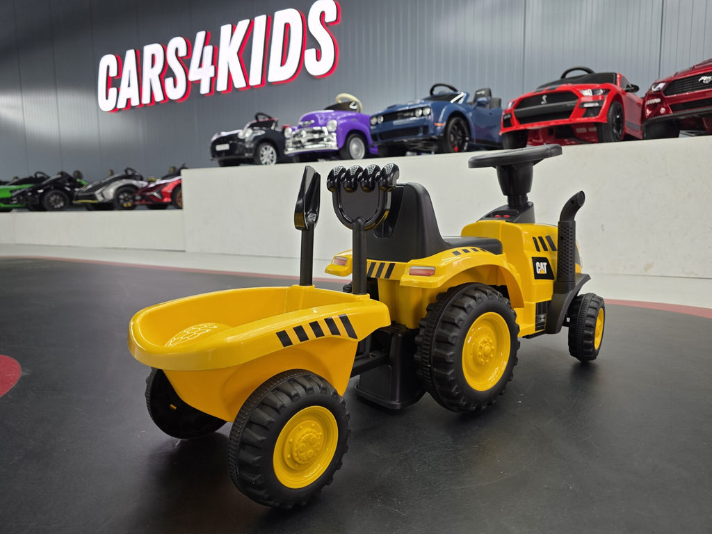 Véhicule électrique enfant Caterpillar walker avec remorque – Urban Rider – vue 4