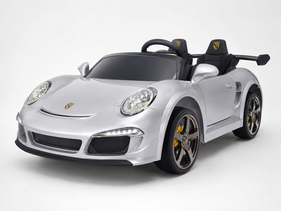 Voiture électrique enfant Porsche RUF 24 V argent métallisé – Urban Rider Pro