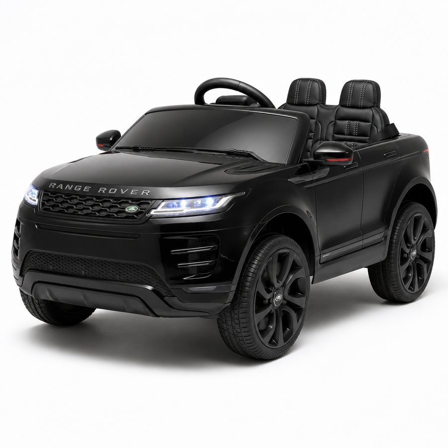 Voiture électrique enfant Range Rover Evoque 4x4 métallisé noir – Adventure Rider