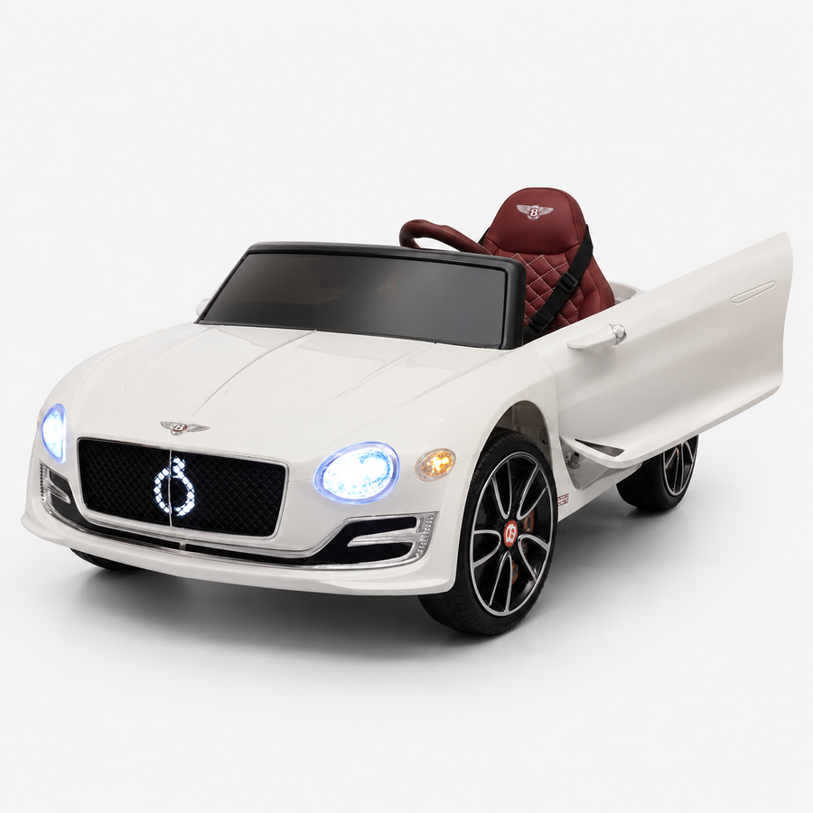 Voiture électrique enfant Bentley EXP 12 V avec télécommande blanc – Royal Drive