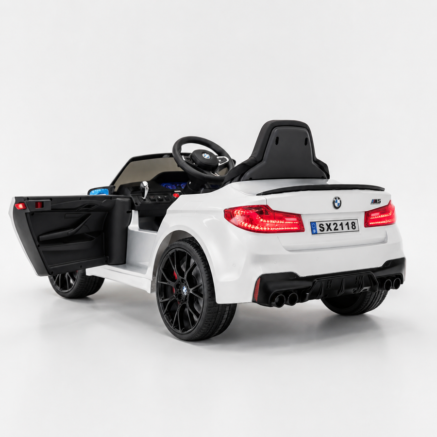 Voiture électrique enfant BMW GT 12 V 2.4G télécommande blanc – Urban Rider