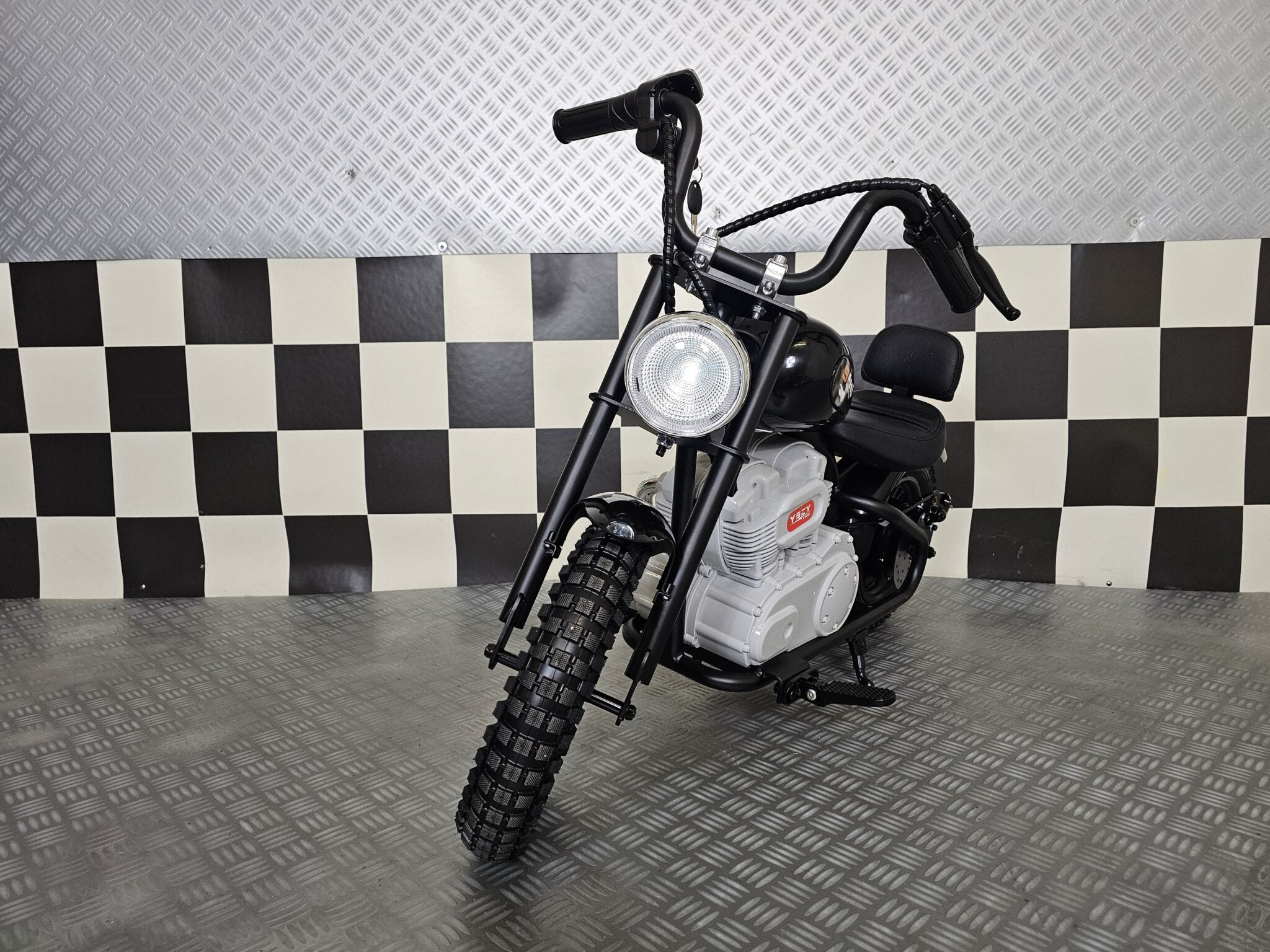 Véhicule électrique enfant Chopper 24 V noir – Street Rider Pro