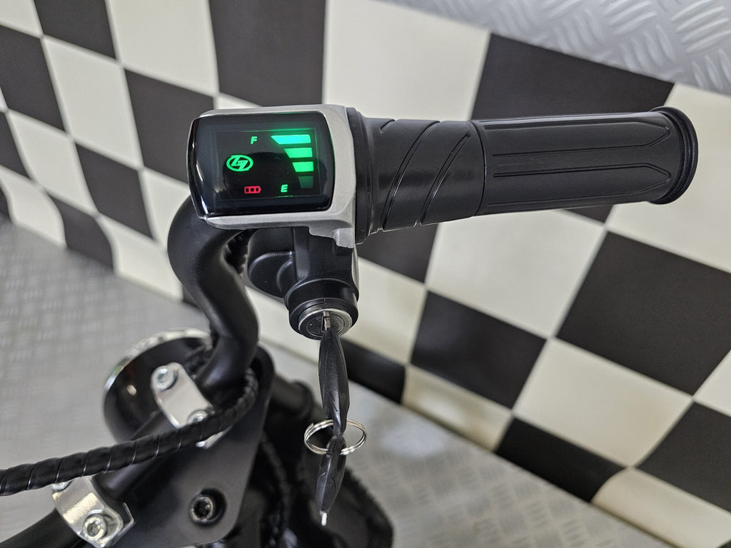 Véhicule électrique enfant Chopper 24 V noir – Street Rider Pro – vue 8