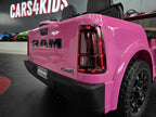Voiture électrique enfant Dodge RAM 12 V rose – Adventure Rider – vue 7