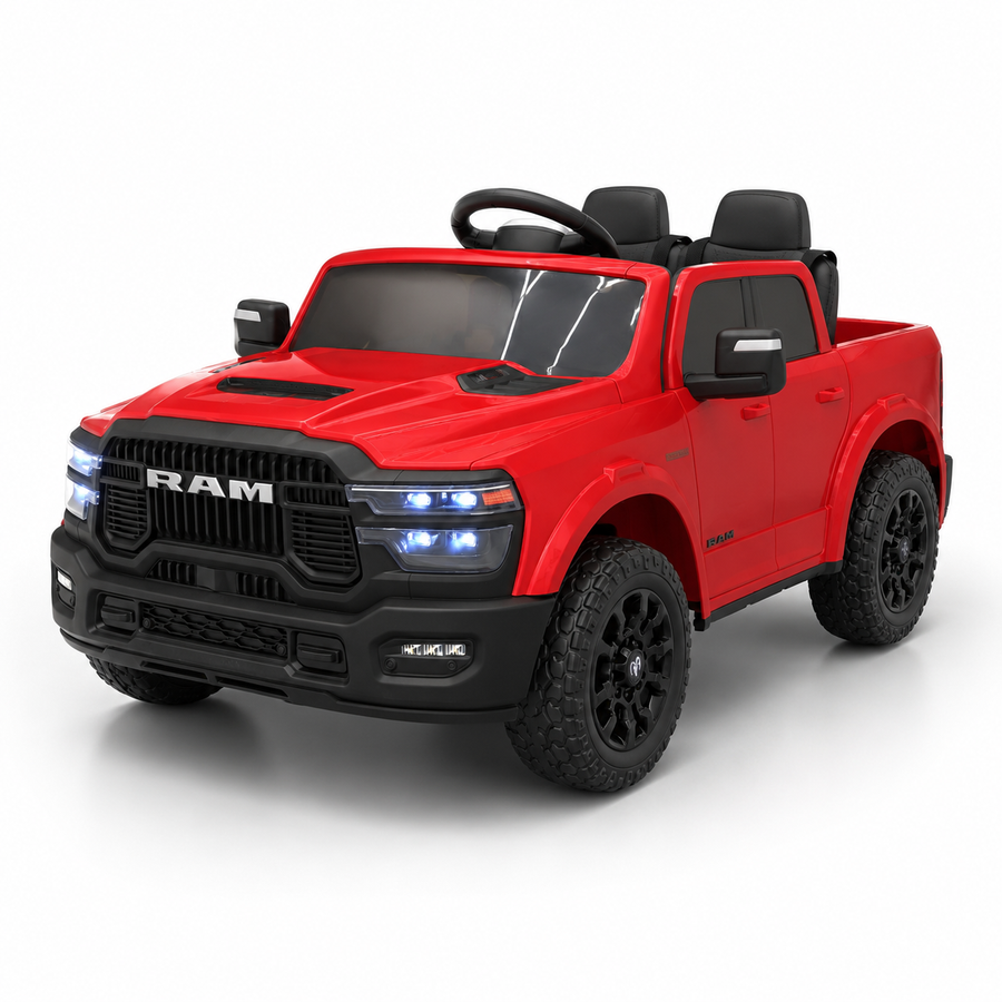 Voiture électrique enfant Dodge RAM 12 V rouge – Adventure Rider