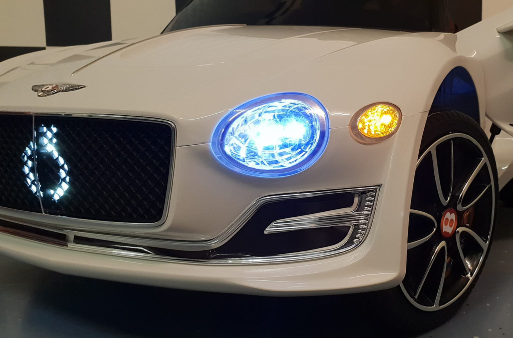 Voiture électrique enfant Bentley EXP 12 V avec télécommande blanc – Royal Drive – vue 7