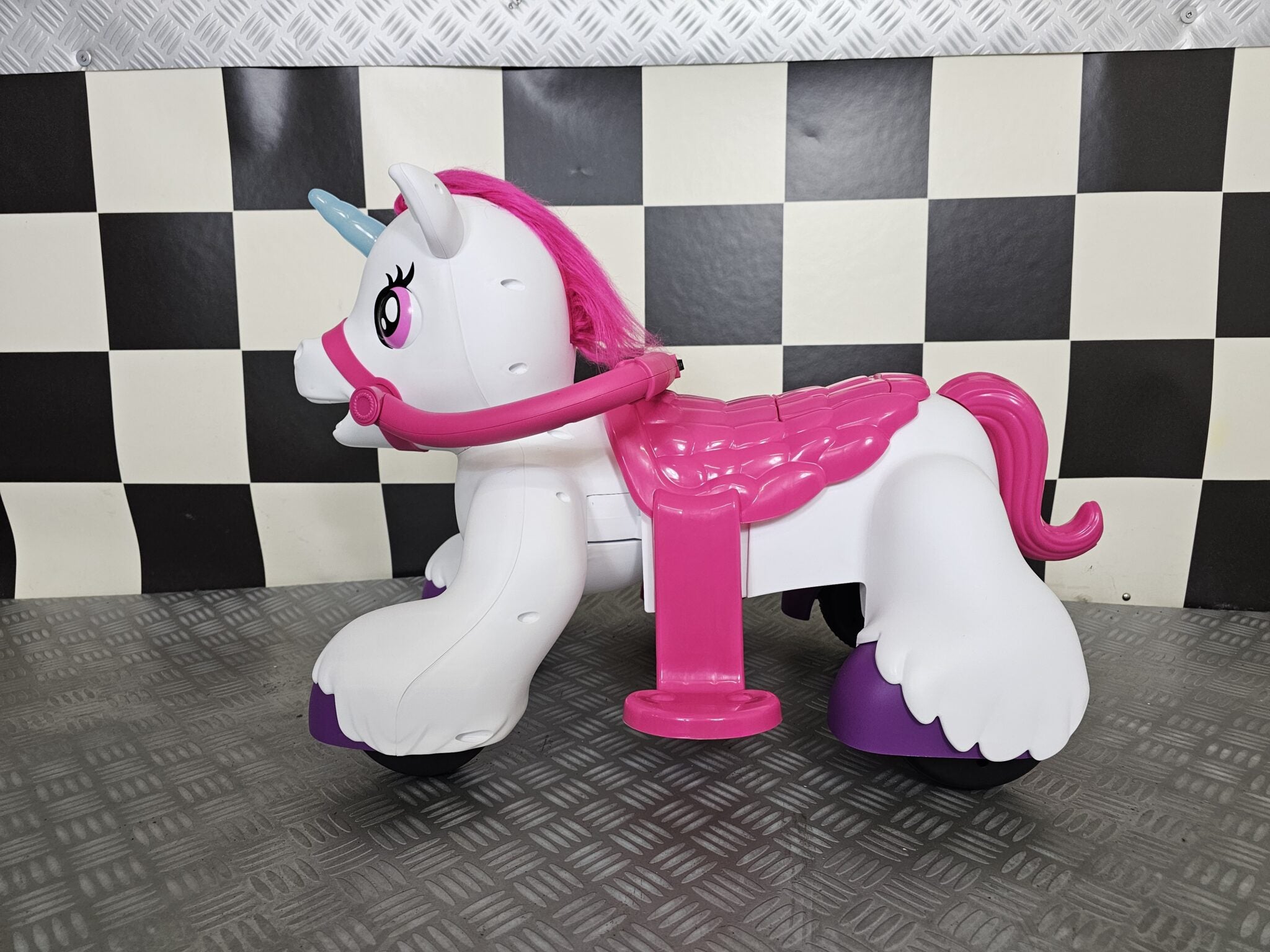 Véhicule électrique enfant Pony unicorn 12 V – Urban Rider – vue 2