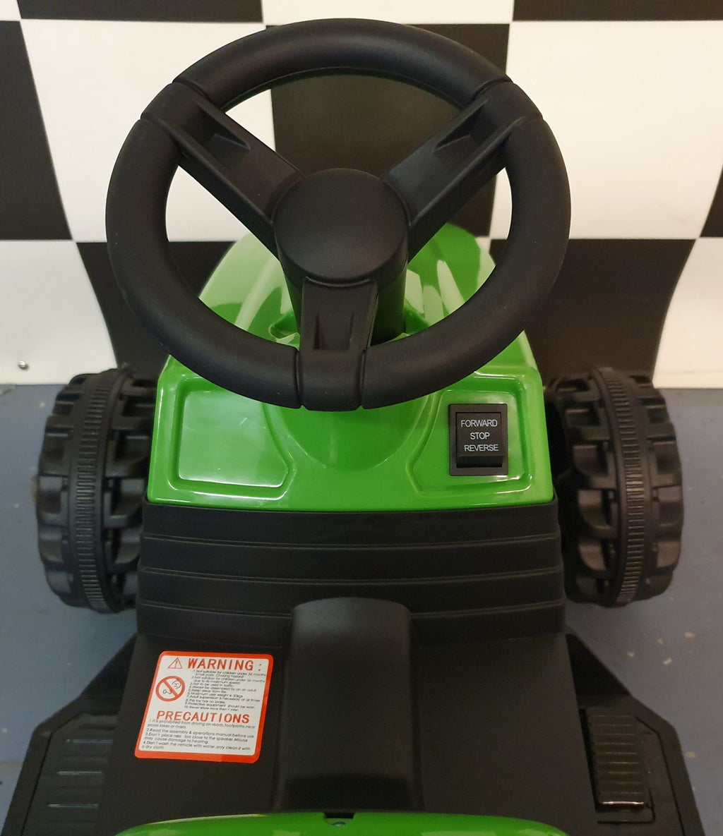 Tracteur électrique enfant 6 V vert – Mini Farmer – vue 6