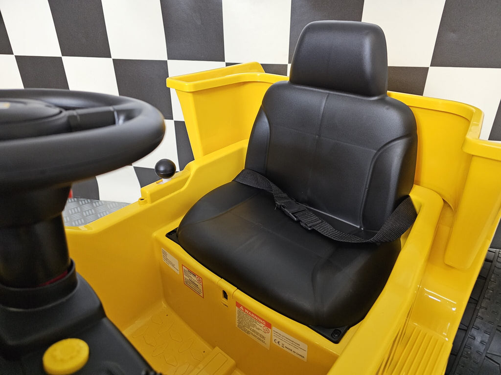 Véhicule électrique enfant Caterpillar dump truck 12 V – Adventure Rider – vue 8