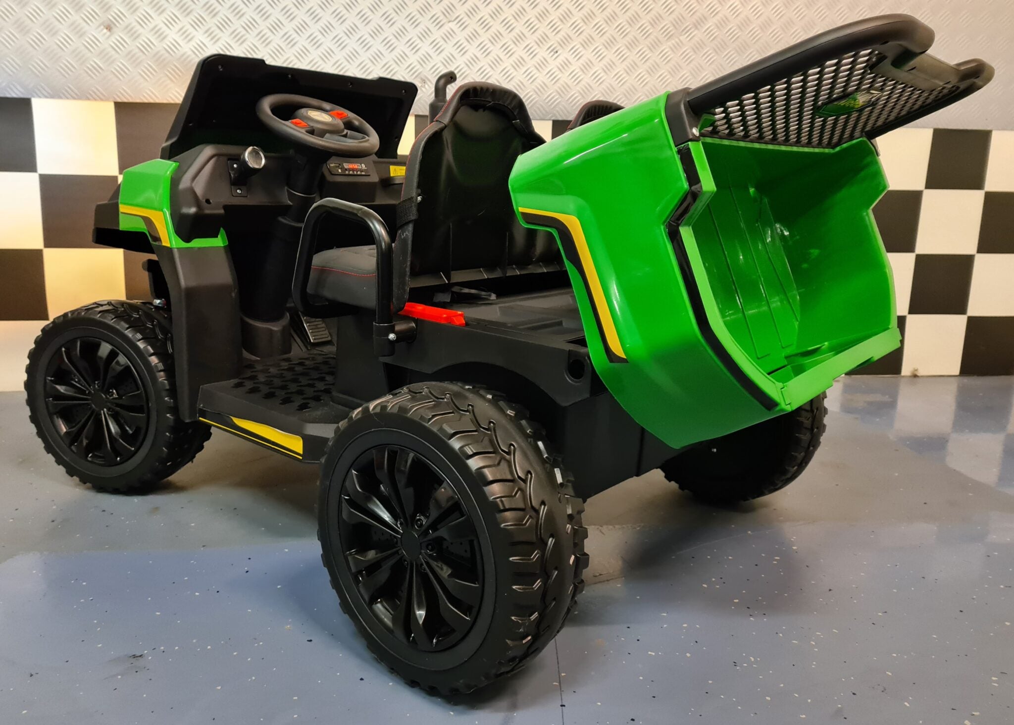 Tracteur électrique enfant Farmer Truck 4x4 12 V avec télécommande – Little Farmer – vue 5