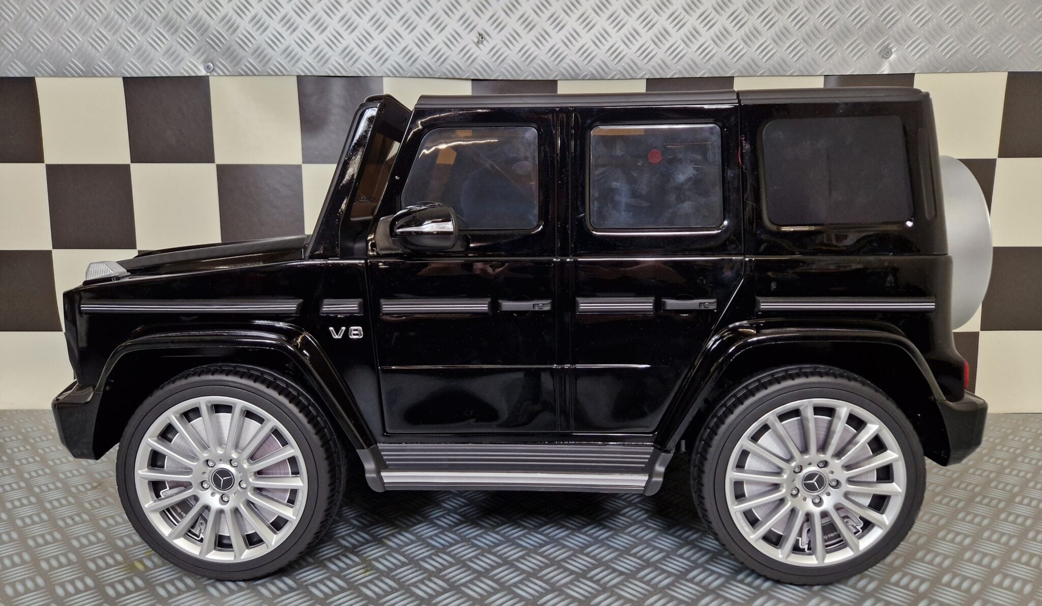 Voiture électrique enfant Mercedes G500 noir métallisé – Urban Rider – vue 4