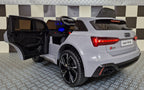 Voiture électrique enfant Audi RS 6 nardo gris – Racing Star – vue 5