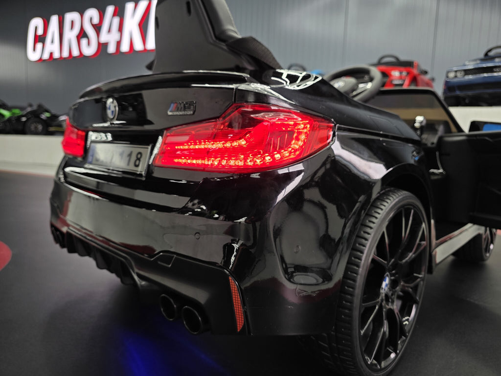 Voiture électrique enfant BMW M5 24 V noir métallisé – Urban Rider Pro – vue 7