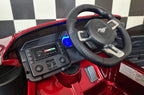 Voiture électrique enfant Ford Mustang 24 V drift et RC rouge métallisé – Urban Rider Pro – vue 9