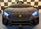 Voiture électrique enfant Lamborghini Huracan 12 V avec télécommande noir métallisé – Racing Star – vue 3