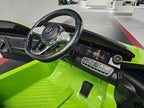 Voiture électrique enfant Mercedes CLA 45 vert – Urban Rider – vue 7
