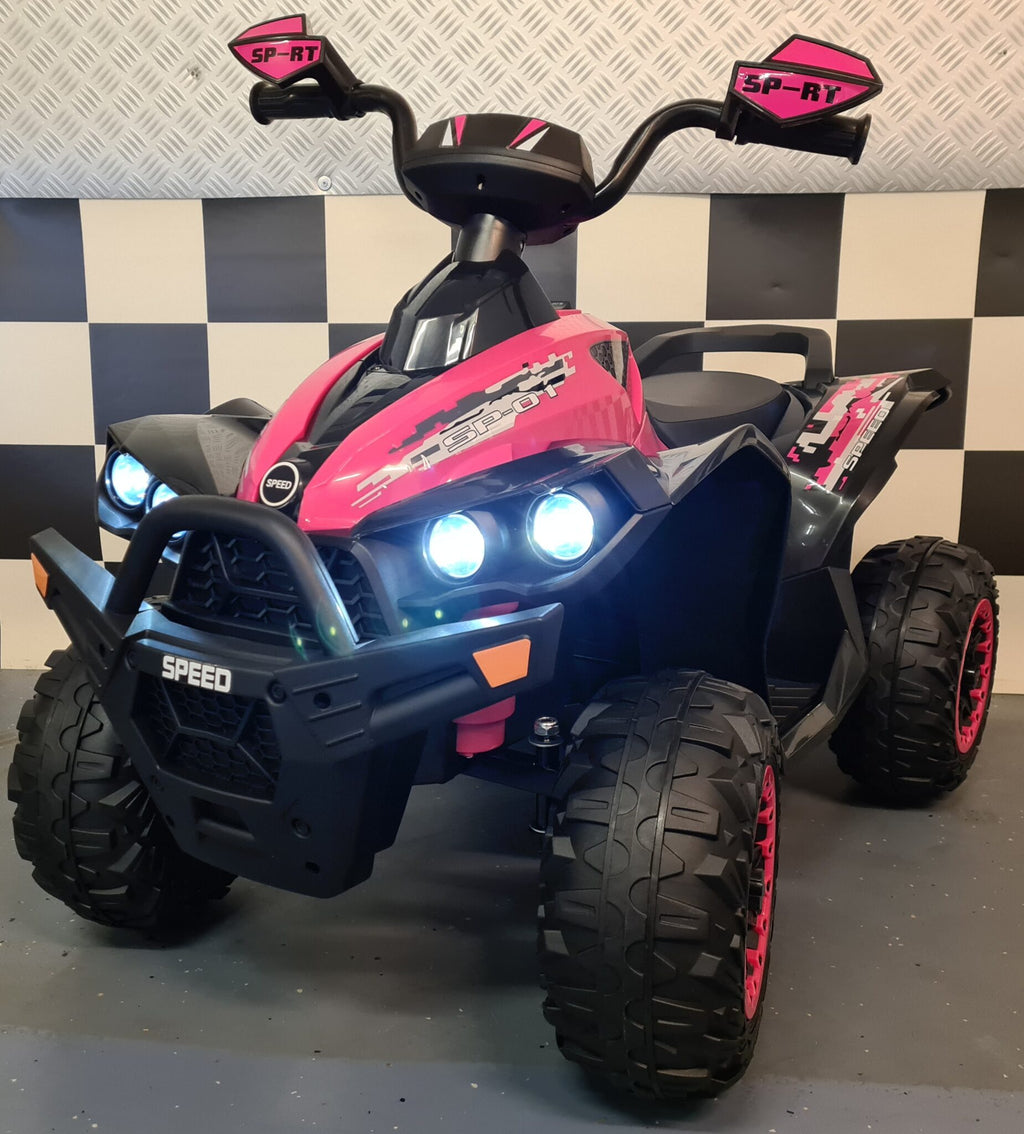 Quad électrique enfant Phyton rose – Raptor