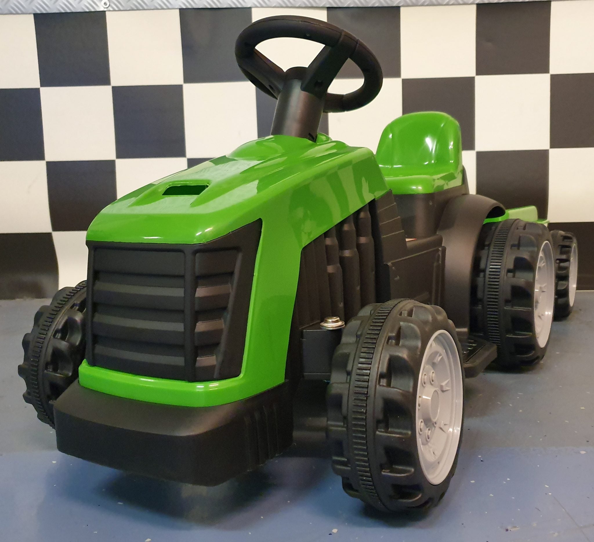 Tracteur électrique enfant 6 V vert – Mini Farmer